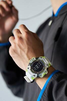 Pre-owned G-shock [casio] Watch  G-squad Gbd-h1000-7a9jr Men's Clear