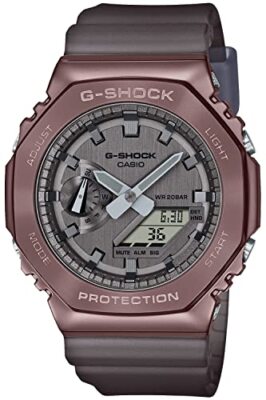 Pre-owned Casio G-shock Gm-2100mf-5ajf Midnight Fog Analog Digital Men's Watch Limited