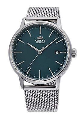 Pre-owned Orient Watch Contemporary Basic Concept Mesh Rn-ac0e06e Mens From Japan In Dial Color - Green