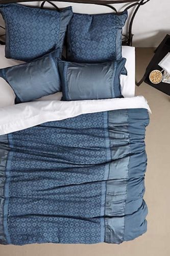 Fundas de Edredón de Satén de algodón Anthropologie y Juegos de Cama