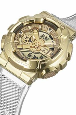 Pre-owned Casio G-shock Gm-110sg-9ajf Glacier Gold Limited Chrono Analog Digital Men Watch