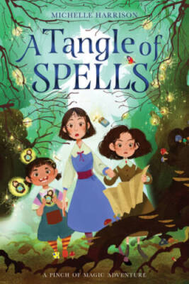A Tangle of Spells (A Pinch of Magic) - Hardcover By Harrison, Michelle - GOOD