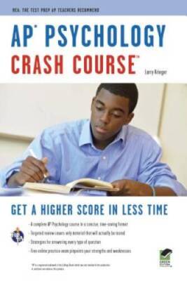 AP Psychology Crash Course Book  Online (Advanced Placement (AP)  - VERY GOOD