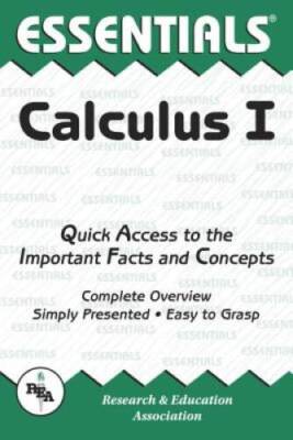 Calculus I Essentials (Essentials Study Guides) (v. 1) - Paperback - GOOD