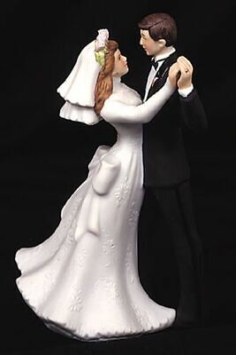 Roman Bride and Groom Porcelain  Wedding Figurine Beautiful New 6'' Tall 99740