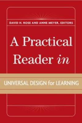 A Practical Reader in Universal Design for Learning - Paperback - VERY GOOD