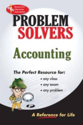 Accounting Problem Solver (Problem Solvers Solution Guides) - Paperback - GOOD