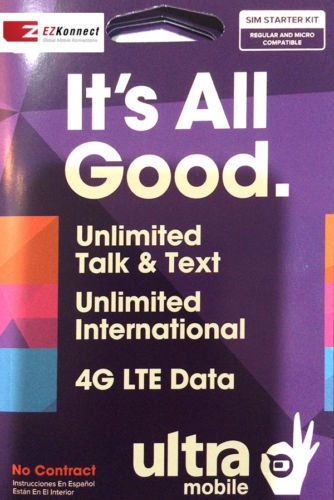 Ultra Mobile SIM Cards