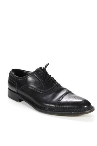 Santoni Men's oxfords dress leather shoes US 10.5 Made in Italy | eBay