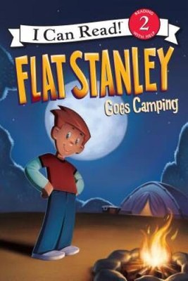 Flat Stanley Goes Camping (I Can Read Level 2) - Hardcover By Brown, Jeff - GOOD