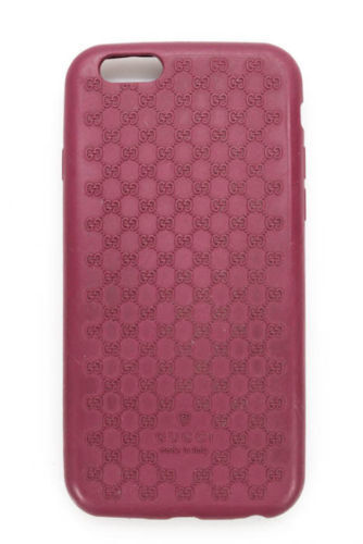 NEW GUCCI BEE BLIND FOR LOVE Pink Pebbled Leather iPhone® 7/8 Hard Cover  Case