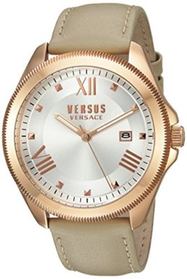 Versus by Versace Women's SBE030015 Analog Display Quartz Beige Watch