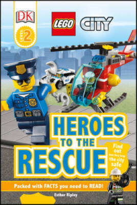 DK Readers L2: LEGO City: Heroes to the Rescue - Paperback - GOOD