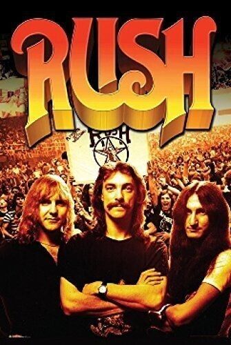 2 posters RUSH Band Geddy Lee Neil Peart Rush Faces 2112