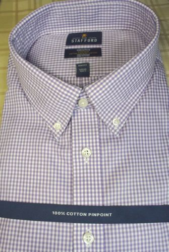 kings court dress shirts 18 37/38 Kings Court Blue Men's Solid Pocket Dress Shirt Cotton Mans 2XL  SS23