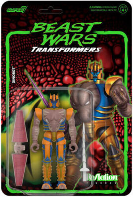 Dinobot Beast Wars Transformers Super7 Reaction Figure
