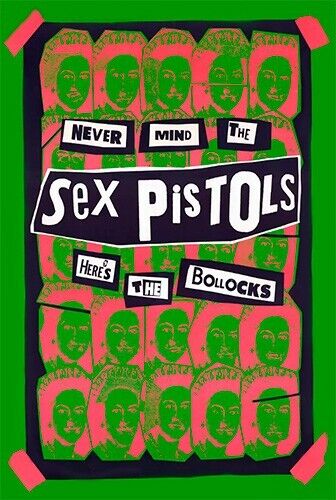 Sex Pistols (ULTRA RARE) US Promo Poster Print