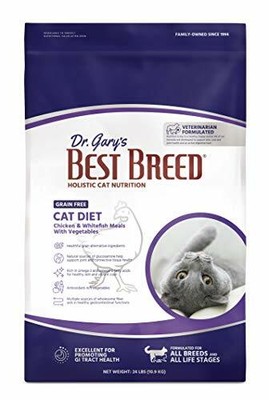 Dr. Gary's Best Breed Grain Free Cat Diet Slow-Cooked in USA Natural Dry Dog ...