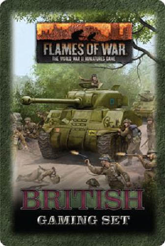 Британская жесть (x20 жетонов, x2 целей, x16 кубиков) Flames of War
