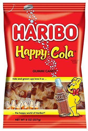 Gummi Candy, Happy-Cola 8 Oz. Bag