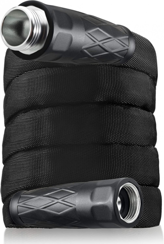 – Flexible, Lightweight Heavy-duty 75&apos;, Black