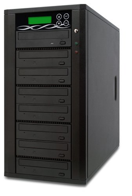 Spartan Edge 1 to 7 Target Multiple DVD/CD Disc Copy Tower Duplicator with 24x &