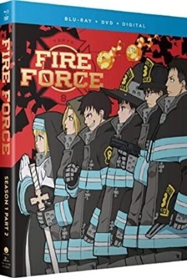 FIRE FORCE: SEASON ONE PART TWO (4PC) (WITH DVD) NEW Bluray