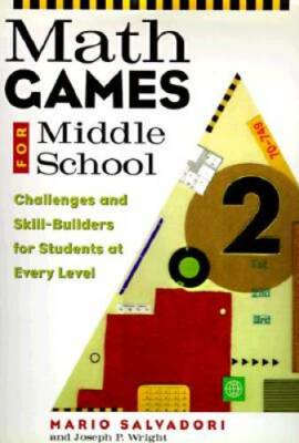 Math Games for Middle School: Challenges and Skill-Builders for Students  - GOOD