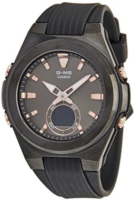 Pre-owned Casio Analog-digital Black Dial Women's Watch-msg-c150g-1adr