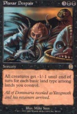 [1x] Planar Despair - Foil Slight Play, English Apocalypse MTG Magic