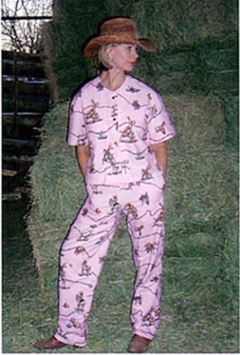 手工法兰绒女式亲密睡眠