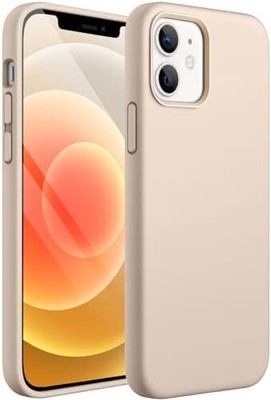 Silicone Case for iPhone 12/12 Pro 6.1-Inch, Silky-Soft Touch Full-Body Protecti