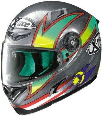 CASCO INTEGRALE FIBRA X-LITE X-802RR H.SYAHRIN 98 TAGLIA XXL