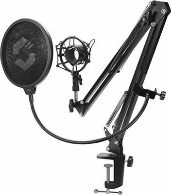 Speedlink VOLITY Streaming Accessory Set- Adjustable swivel-mount microphone arm