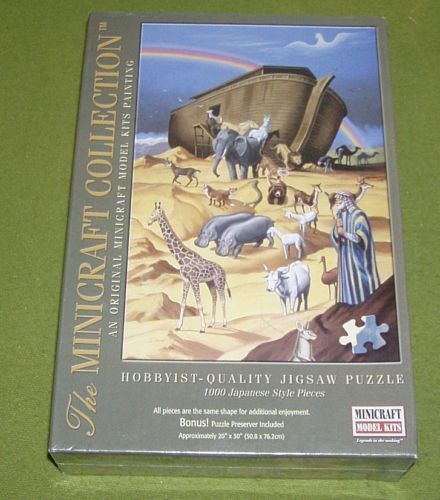 廃盤品 ジグソーパズル　NOAH’S ARK BILL BELL ノアズアーク Amazon.com: Noah's Ark by Bill Bell ~ 550 Piece Puzzle