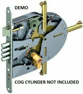 MUL-T-LOCK Multi Point Mortise Lock Mechanism Door Lock Case Euro Profile #265