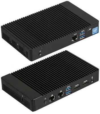 Gigabyte QBiX-Plus-APLA3450-A1 (Intel Celeron N3450, 2x LAN, 2x HDMI, 1x RJ45 C
