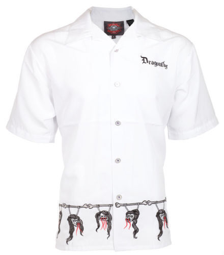 エルヴィスプレスリー DRAGONFLY JAILHOUSE ROCK開襟シャツ エルヴィスプレスリー DRAGONFLY JAILHOUSE ROCK開襟シャツ