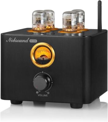 Nobsound High-End B100 Bluetooth 5.0 Vacuum Tube Amplifier USB DAC COAX/OPT
