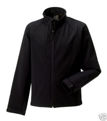 Russell Jerzees 140M Softshell Bomber Jacket Coat - No Logo