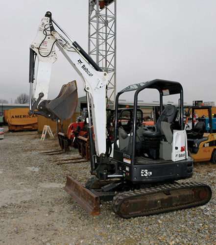 Used Bobcat E35 Mini Excavator