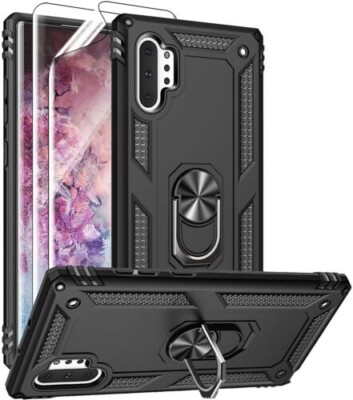 Samsung Galaxy Note 10+ Case Note 10+/10 Plus 6.8inch(Black) Cover