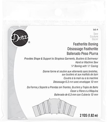 5659 Boning Featherlite White 2yards