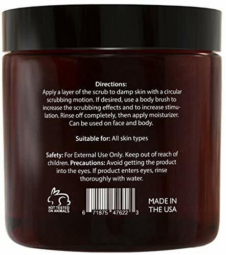 Brooklyn Botany Coffee Body Scrub - 100% Natural - Great for Face & Facial...