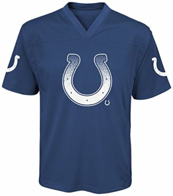 Outerstuff Youth Boys (8-20) Топ Indianapolis Colts Color Rush Fashion, синий