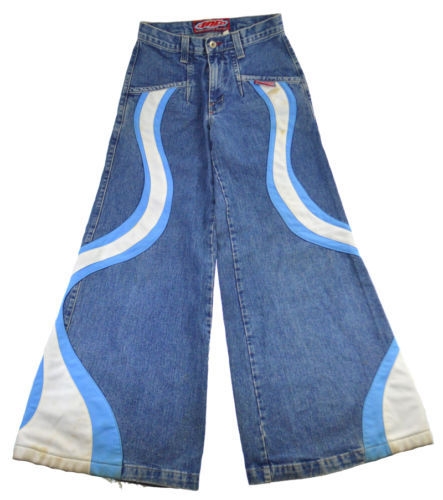 パンツ 90s baggy denim Jnco interstate la gate Vintage Y2K JNCO Jeans thrashed Kangaroo wide leg baggy