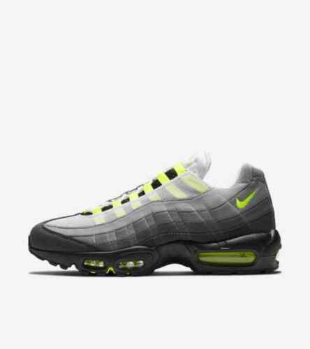 

Nike Air Max 95 OG Neon Yellow (2020) CT1689-001 Кроссовки мужские US6-12, Multicolor, Nike Air Max 95 OG