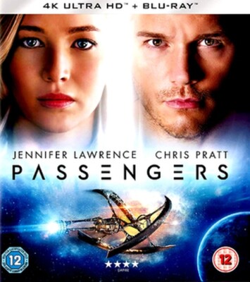 PASSENGERS 4K ULTRA HD + BLU-RAY  [UK] NEW  4K BLURAY