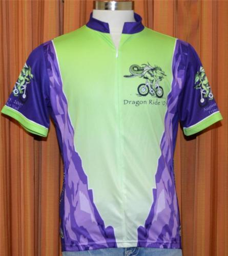 Maillot Cycliste Primal Femme – Psychédélique, Arc-en-ciel, Fractal – Taille XL (neuf)