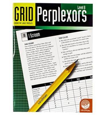 MindWare Grid Perplexors: Level B - Paperback By MindWare - GOOD